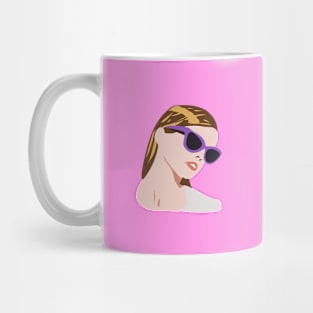 Girl with sunglasses Mug